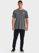 Футболка мужская Under Armour Ua M Logo Emb Heavyweight Ss 1373997-012 S Серая (196040330075) - изображение 3