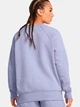 Свитшот утепленный женский Under Armour Ua Rival Fleece Crew 1379508-539 XS Голубой (196885761140) - изображение 2