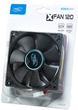 Chłodzenie DeepCool XFAN 120 Black (DP-FDC-XF120) - obraz 3