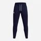 Спортивные штаны утепленные мужские Under Armour Ua Rival Terry Jogger 1380843-410 M Синие (196885391569) - изображение 5