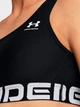 Спортивный топ для фитнеса женский Under Armour UA HG Mid Branded 1383544-001 XS Черный (196885476044) - изображение 3