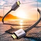 Кабель Baseus High Definition Series Graphene HDMI до HDMI 4K 60 Hz Adapter Cable | 5m, 18 Gbps | Чорний - зображення 14