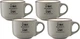 Набор чашек ARDESTO Way of Life Серая 550 мл х 4 шт (SET_AR3478GR_4шт) - изображение 1