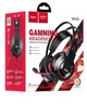 Игровые геймерские наушники HOCO Gaming W105 с микрофоном и LED RGB подсветкой красные - изображение 5
