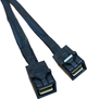 Kabel Broadcom 8 x 8654 - 2 x U.2 1 m Black (05-60005-00) - obraz 1