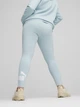 Спортивные леггинсы для фитнеса высокие женские Puma Essentials Foundation 58683423 L Бирюзовые (4099686710767) - изображение 2