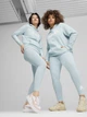 Спортивные леггинсы для фитнеса высокие женские Puma Essentials Foundation 58683423 L Бирюзовые (4099686710767) - изображение 3