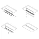 Комплект LED-стрічка 2835 SMD 120LEDsm, 900Lmm, 4000K, L=5m, вимикач на рух руки сенсор, провід L=2м, 12В - зображення 3