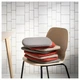 Подушка на стул IKEA ÄLVGRÄSMAL, серый, 32.6, 31, 3 х 33 х 3 см, 005.381.14 - изображение 9