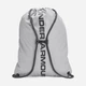 Рюкзак спортивный 16л водонепроницаемый Under Armour UA Ozsee Sackpack 1240539-011 Серый (196885568817) - изображение 2