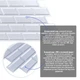 Декоративна ПВХ панель Sticker Wall білий клінкерний кирпич 960х480х4мм (3DPanda-1431) - зображення 2