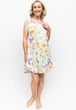Сорочка нічна Nora Rose Lorelei 1922 16/XL Кремовий з принтом колібрі (5051877485648) - изображение 2