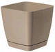 Горщик для квітів FormPlastic Toscana Kwadro-17 3,5 л лате Form-Plastic - зображення 1