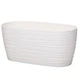Горщик для квітів FormPlastic Sahara mini oval-31 4.2 л білий Form-Plastic - зображення 1