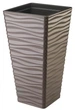 Горщик FormPlastic Sahara slim kwadro-40 коричневий Form-Plastic - зображення 3