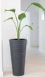 Горщик FormPlastic Diamant Slim-30 антрацит Form-Plastic - зображення 2