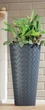 Горщик FormPlastic Makata slim-30 антрацит Form-Plastic - зображення 4