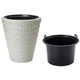 Горщик для квітів Form-Plastic Diamant - 30 сірий Form-Plastic - зображення 2