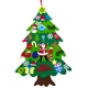 Елка из фетра новогодняя и 32 игрушки 89×65 см Santa Claus (II-3012OD) - изображение 1