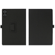 Чохол - книжка Textile Leather Case with Stand для Teclast T50 Pro, Black - зображення 4
