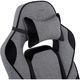 Геймерское кресло GT Racer X-2749-1 Fabric Gray/Black Suede - изображение 2