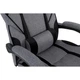 Геймерское кресло GT Racer X-2749-1 Fabric Gray/Black Suede - изображение 4