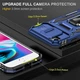 Ударопрочный чехол Camshield Army Ring для Apple iPhone 7 / 8 / SE (2020) (4.7") Синий / Navy Без бренда - изображение 3
