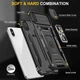 Удароміцний чохол Camshield Army Ring Apple iPhone X / XS (5.8") Чорний / Black Без бренду - зображення 5