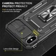 Удароміцний чохол Camshield Army Ring Apple iPhone X / XS (5.8") Чорний / Black Без бренду - зображення 6