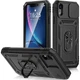 Ударопрочный чехол Camshield Serge Ring для Apple iPhone XR (6.1") Черный Без бренда - изображение 1