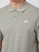 Поло длинное мужское Nike Club FN3894-063 M Dk Grey Heather/White (0196974921936) - изображение 4