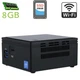 Неттоп Gigabyte Brix (GB-BACE-3160) USFF / Intel Celeron J3160 (4 ядра по 1.6 - 2.24 GHz) / 8 GB DDR3 / 256 GB SSD / Intel HD Graphics 400 / HDMI / Wi-Fi / Блок питания в комплекте б/у - изображение 1