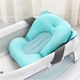 Матрасик коврик для ребенка в ванночку с креплениями Bestbaby 330 Blue - зображення 5