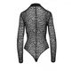Боди женское сексуальное с леопардовым принтом M F287 Noir Handmade - изображение 4