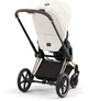 Універсальна коляска 2 в 1 Cybex Priam 4.0 Off White шасі Rose gold - зображення 4