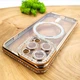 Чехол Hoco Diamond case with MagSafe для iPhone 15 Pro Max Gold - изображение 3