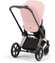 Прогулочная коляска Cybex Priam 4.0 Peach Pink рама Rosegold - изображение 2