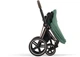 Прогулочная коляска Cybex e-Priam 4.0 Leaf Green шасси Rosegold - изображение 6