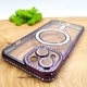 Чехол Hoco Diamond case with MagSafe для iPhone 13 Dark Purple - изображение 3