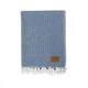 Плед-накидка Barine - Wool Basket indigo синій 120*175 - зображення 1