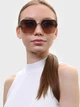 Солнцезащитные очки женские Rebecca Moore RM17012 Золотистые (MER118029) - изображение 2