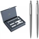 Набір ручок Parker JOTTER 17 SS CT BP+PCL в подарунковій упаковці DUO24 (16172b24) - изображение 1