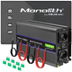 Przetwornica samochodowa Qoltec Monolith 4000 MS Wave 2000 W/4000 W 12 V na 230 V - obraz 8