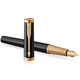 Ручка пір’яна Parker INGENUITY Black Lacquer GT FP F (60011) - зображення 4