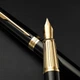 Ручка пір’яна Parker INGENUITY Black Lacquer GT FP F (60011) - зображення 8