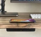 Скрытая универсальная беспроводная зарядка для мебели док станция на apple айфон iphone самсунг samsung андроид QINETIQ Invisible XE-50 10W/50 мм Fast Charge Premium Design с адаптером питания 24 Вт - изображение 4