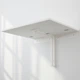 Стол откидной стенного крепежа IKEA НОРБЕРГ, белый, 74x60 см, 301.805.04 - изображение 5