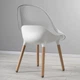Стул IKEA BALTSAR, белый, 505.321.43 - изображение 3