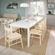 Раздвижной стол IKEA СТРАНДТОРП, белый, 150, 205, 260x95 см, 404.872.78 - изображение 6