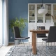 Стул IKEA LILLÅNÄS, хромированный, Гуннаред темно-серый, 805.347.58 - изображение 12
